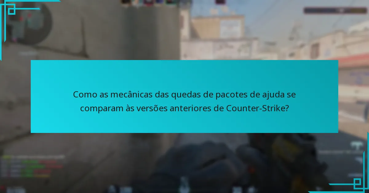 Como podem os jogadores utilizar estrategicamente as quedas de pacotes de ajuda?