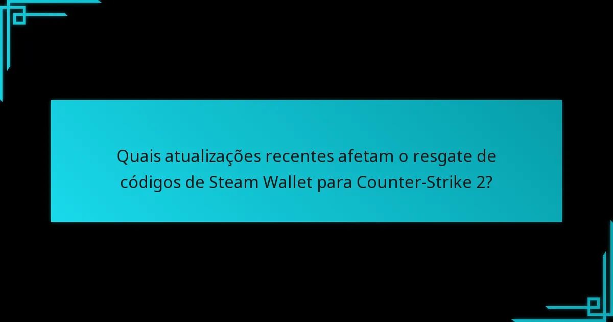 O que podem os jogadores comprar com códigos de Steam Wallet resgatados em Counter-Strike 2?