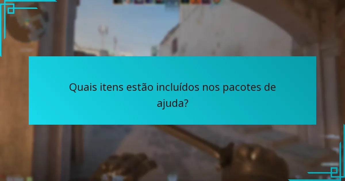 Como participar efetivamente nos eventos de queda de pacotes de ajuda?