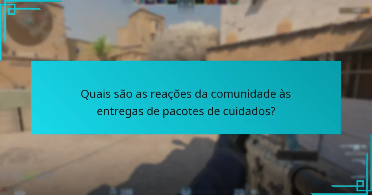 Como os jogadores podem utilizar efetivamente os itens dos pacotes de cuidados?